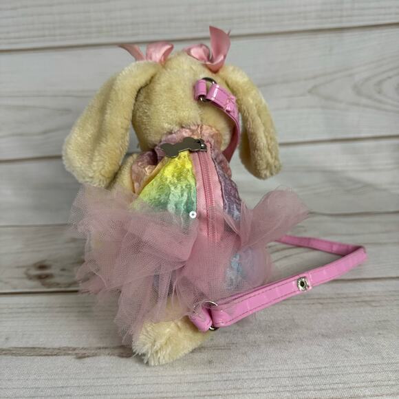 Poochie Super Cute Lucy The Labrador Plush Purse - Picture 2 of 5